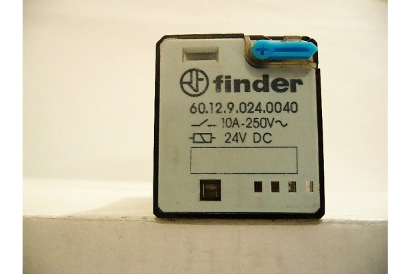 Power Relay, 60.12.9.024.0040, 8-Pin Octal, EC-01, Finder